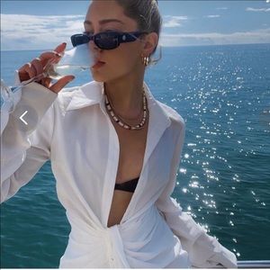 Choosy White Crosby Dress